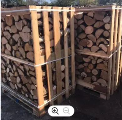 Split Firewood, Kiln Dried Firewood in bags Oak fire wood from Europe