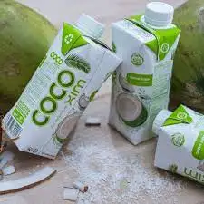 COCONUT WATER - 1000ml & 330ml - OEM Healthy Drinks Low - Fat Soft Drinks made in Viet Nam Healthy Drinks