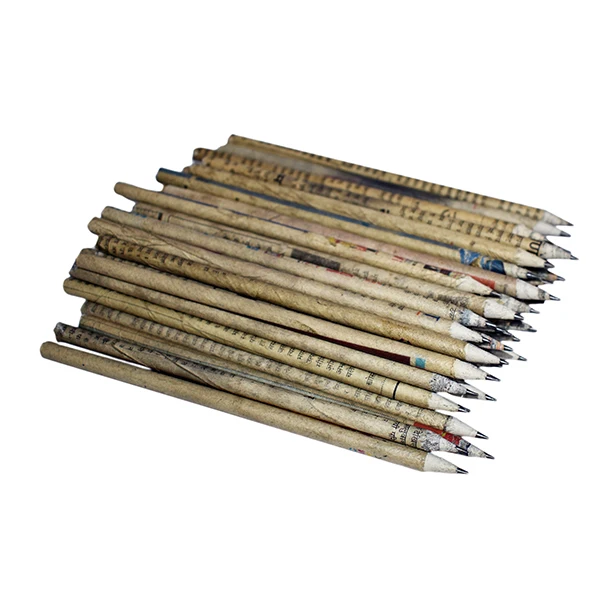 Fair Made Recycle pencil/Newspaper Recycle pencil Hand made in Nepal/Recycle pencil in wholesale price