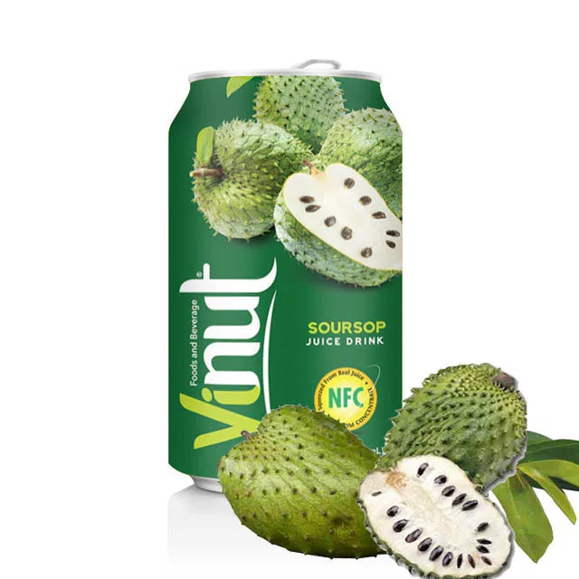 !!!!330ml Passion Fruit Juice By Vinut Beverage /  330ml Vinut Fruit Juice Soursop Juice Drink Manufacturer Organic