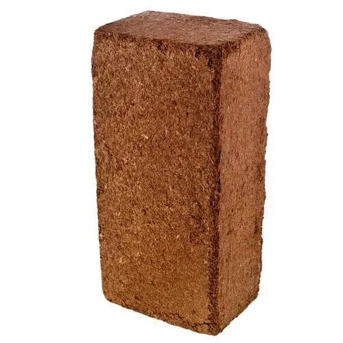 Coco Coir Briquette Brick 650gm Coco peat Block For Garden Plant Planning