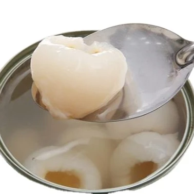 canned lychee harvest in Vietnam 2021 good for health provide rich vitamin with best taste