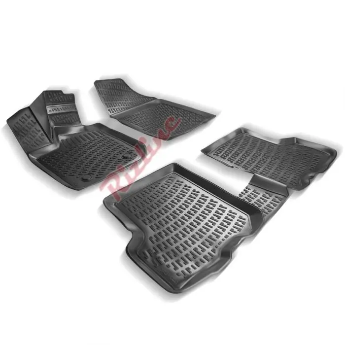 Напольный коврик для Sandero 2007-2012, 3D, водонепроницаемый, в любую погоду