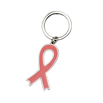 AIDS Sign World Day Commemorative Small Gift Small Pendant AIDS International Symbol Red Ribbon Keychain