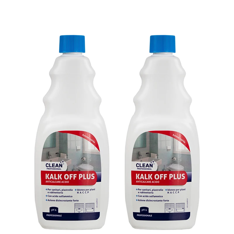 Top Quality Italian professional limescale detergent for food surfaces KALK PLUS 1 liter for export