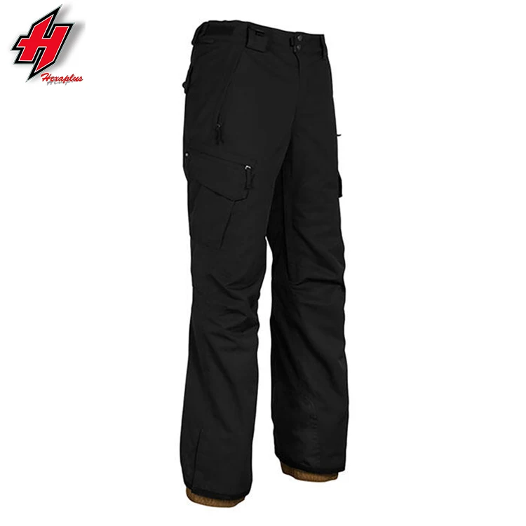 mens ski pants High quality kids waterproof ski snow pants with detachable suspenders camo ski trouser