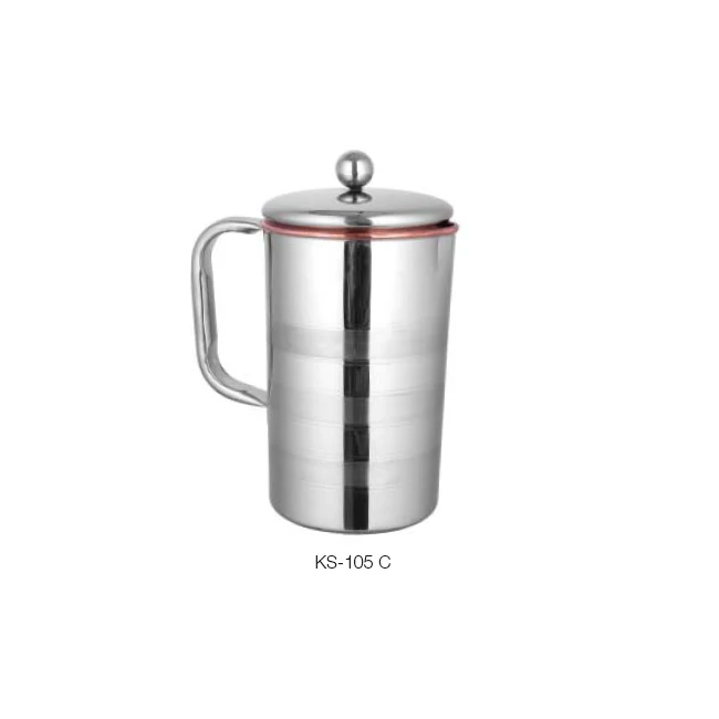 FANCY DESIGN WATER JUG / STEEL JUG PITCHER / WATER JUG SET FOR WATER DRINKING STAINLESS STEEL WATER JUG