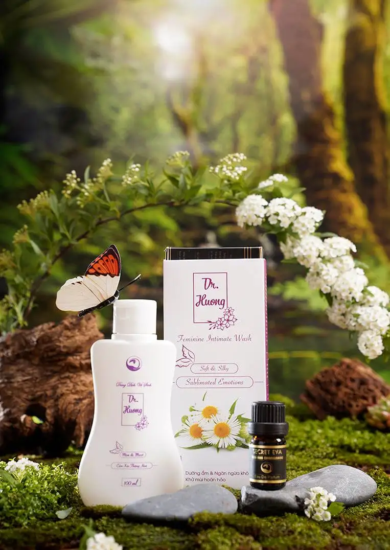 Viet Nam Feminine Intimate Wash Dr. Huong Thanh Moc Huong Private Label For Vagina Women Hygiene