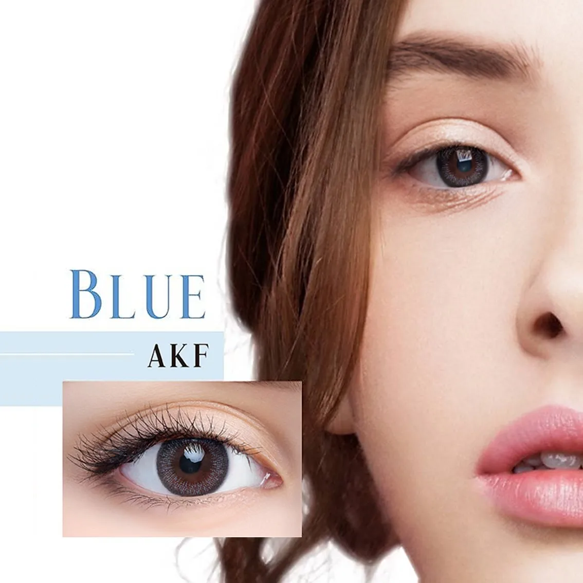 Contact Lens Factory Direct Icy Blue Daily Color SoftLenses