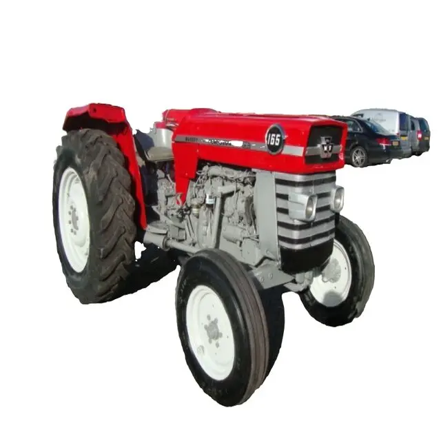 Б/у восстановленных и новые красные трактора messy Ferguson 165 58hp 2