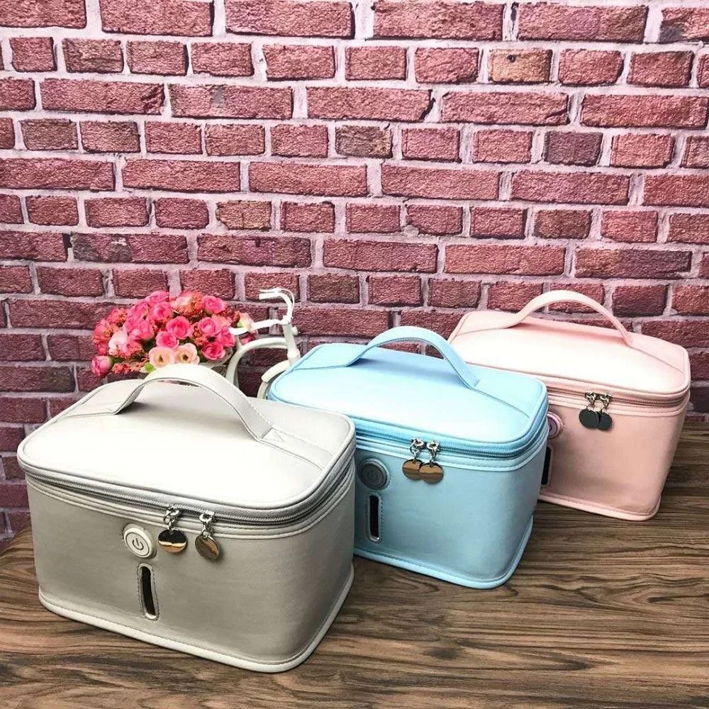 portable UV sterilizing bag travel Infant cloths sterilizer toys underwear LED lights disinfection box