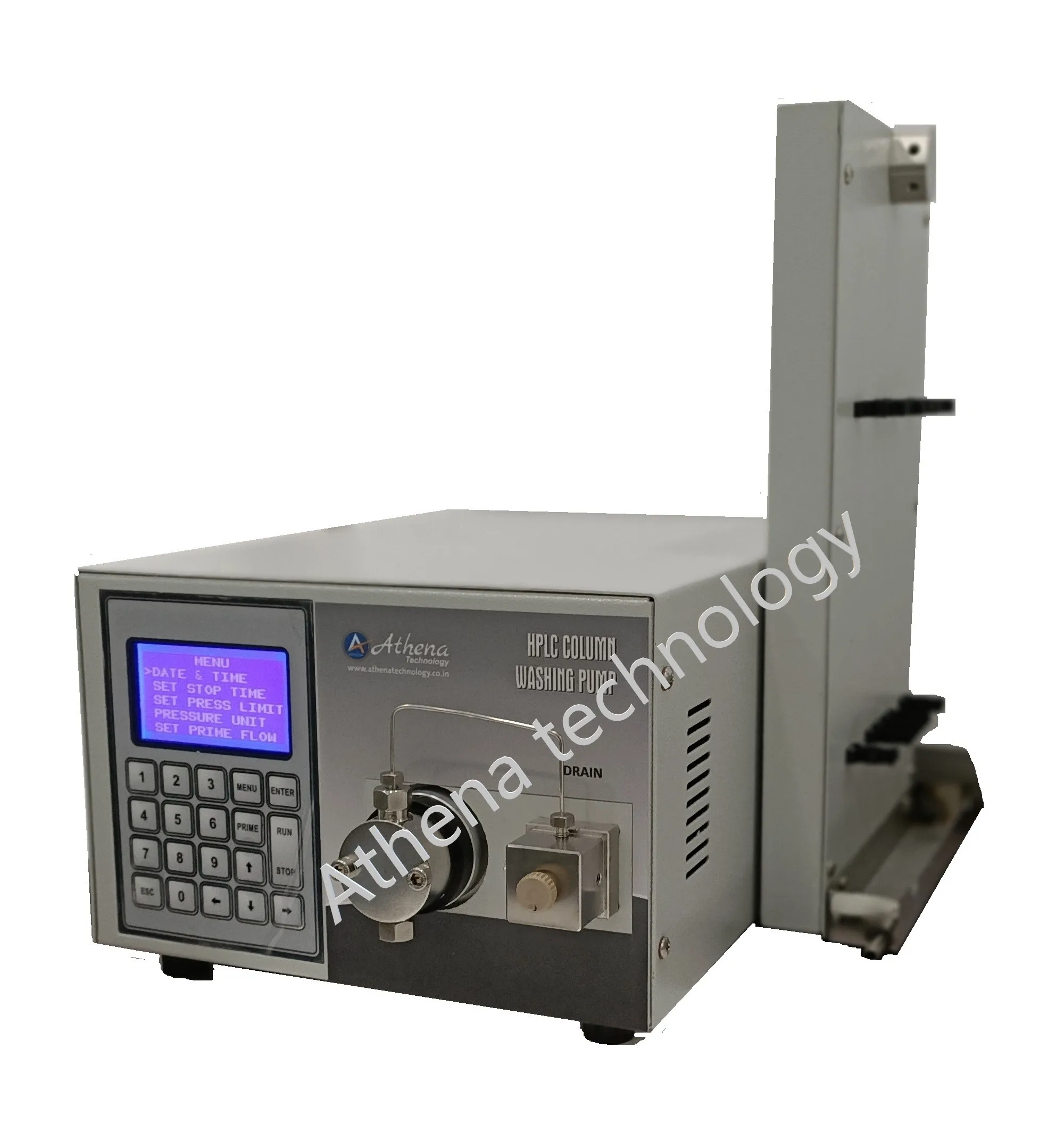 Digital column washing pump for HPLC Systems