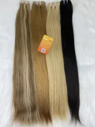 Top Search  Natural Wavy Tape in Hair Extension 100% Unprocessed Virgin Hair Wholesale from Sunny Hair Supplier