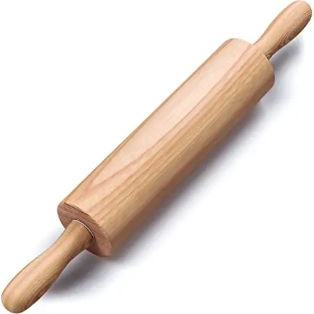 Customize Handmade Wooden Rolling Pin for Pressing Noodles Dumpling | Hot Sell Classic Roller Natural Wood Rolling Pins