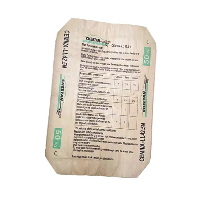
China wholesale Water Resistant Strong 25/50kg pp woven Cement bags 