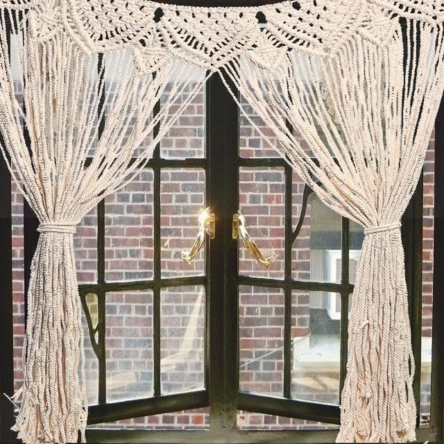 Macrame Large Wall Hanging - Macrame Wedding Hanging Backdrop - Wall Hanging Tapestry - Macrame Curtain