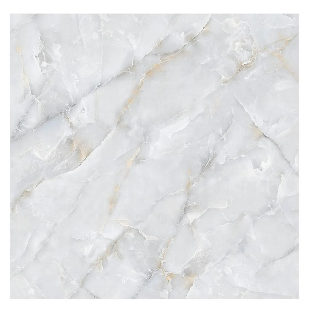 Полированная фарфоровая напольная плитка класса А с кристаллами и мраморным рисунком 600 Х600 дизайнерская морским жемчугом 60 х60 мм