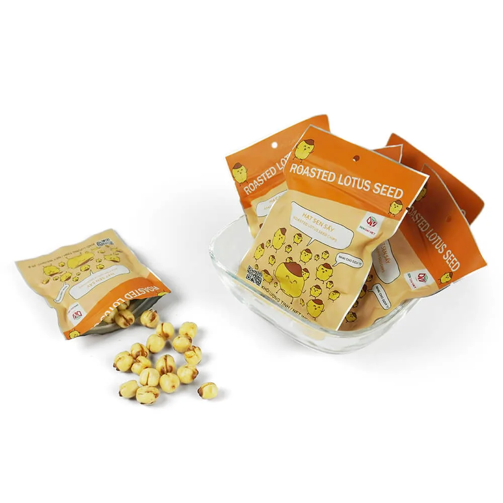 Best Selling Fried Original Vegetable Chips Flavor Seasoning Sweet Original Taste Roasted Lotus Seeds from Vietnam