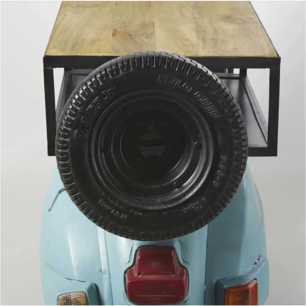 Custom 10 year manufacturer modern Automobile Scooter Bar Cabinets Industrial Living Room Cabinets For Hotel Pubs And Home Use