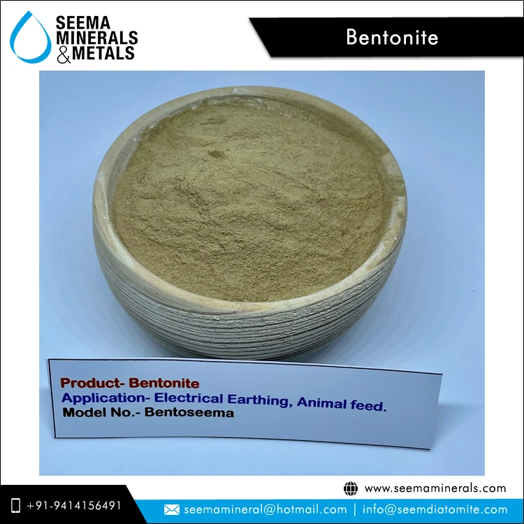 Высокая производительность 100% натуральный бентонитовый Глиняный Порошок по доступной цене