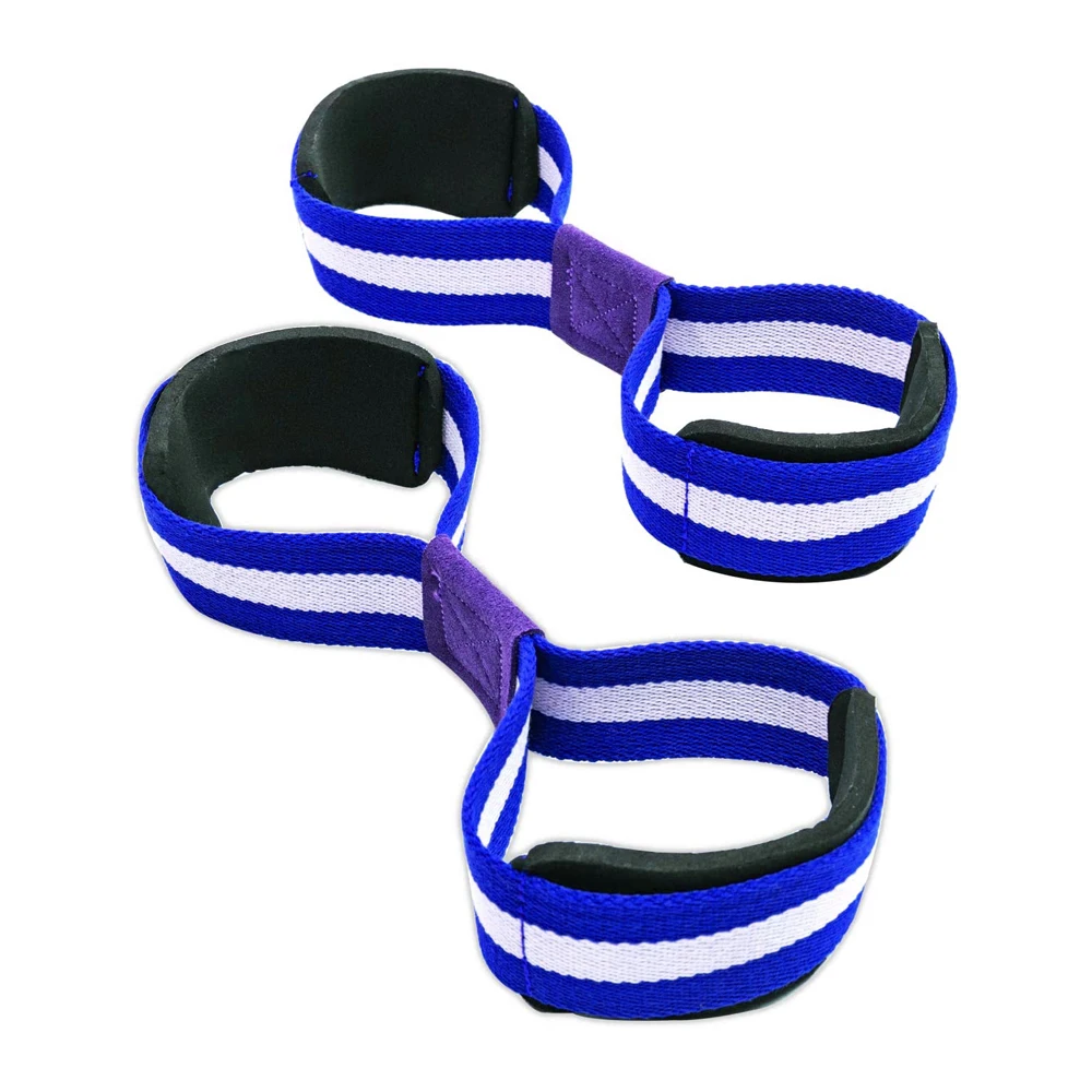 All Types Of Lifting Exercises Padded Figure 8 Lifting Straps for Powerlifting weightlifting lifts shrugs Gym Workout Enthusiast