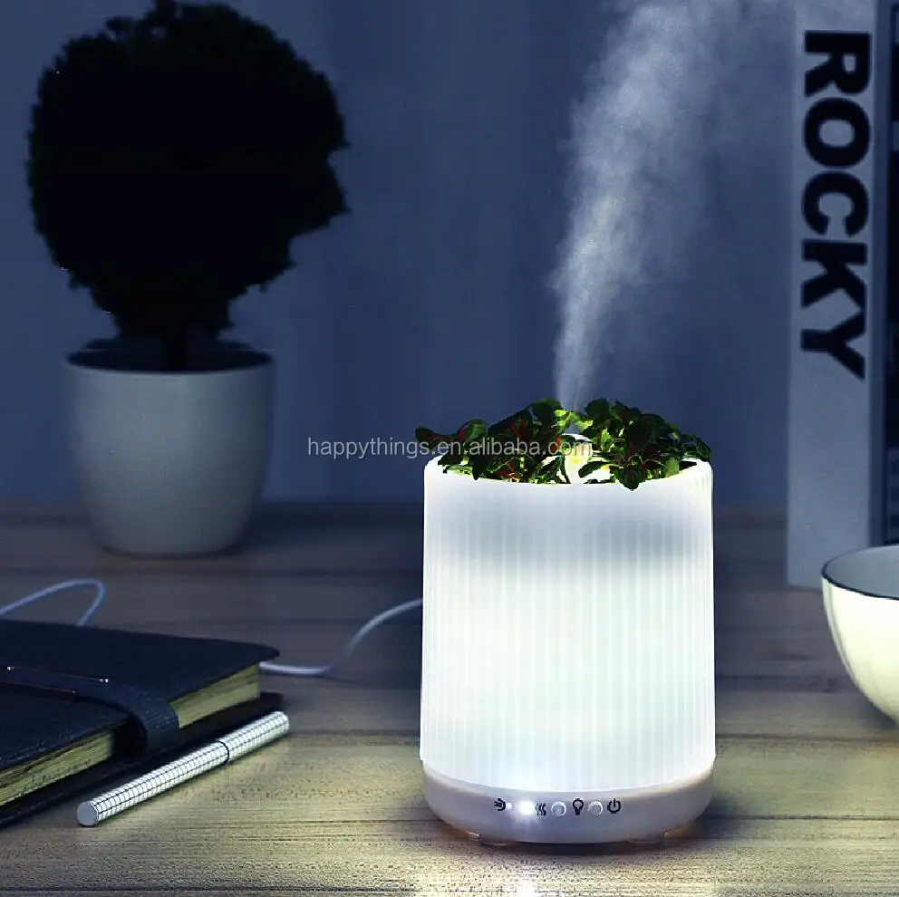 Wholesale High Quality Creative USB Humidifier Plant Design humidifier with Night Light Ultrasonic Humidifier
