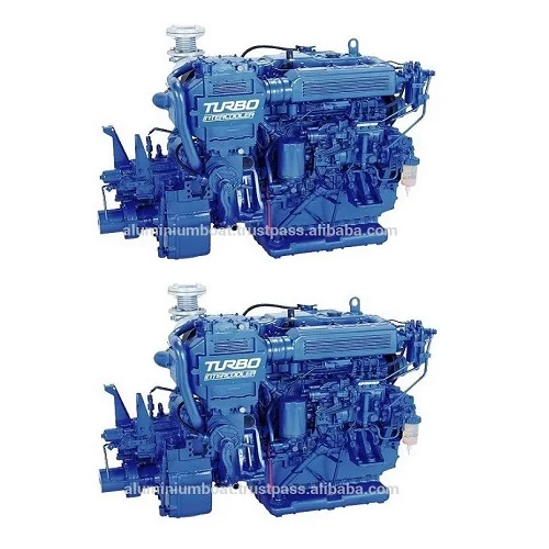 
4 Cylinders ISUZU UM4B Series Inboard Engine Position Marine Diesel Engines Boat For Sale From Japan 