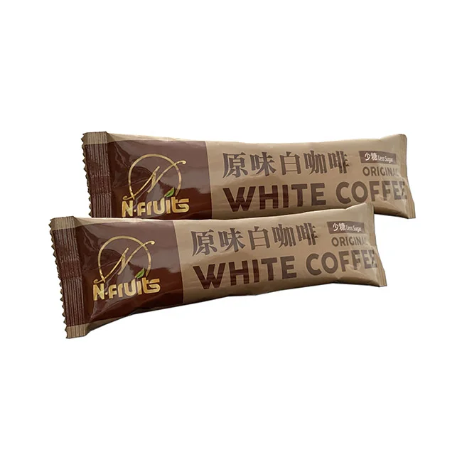 Low Calories Nfruits Coffee Instant White Coffee Less Sugar Premix Coffee In Convenient Pack Suitable For People On Diet