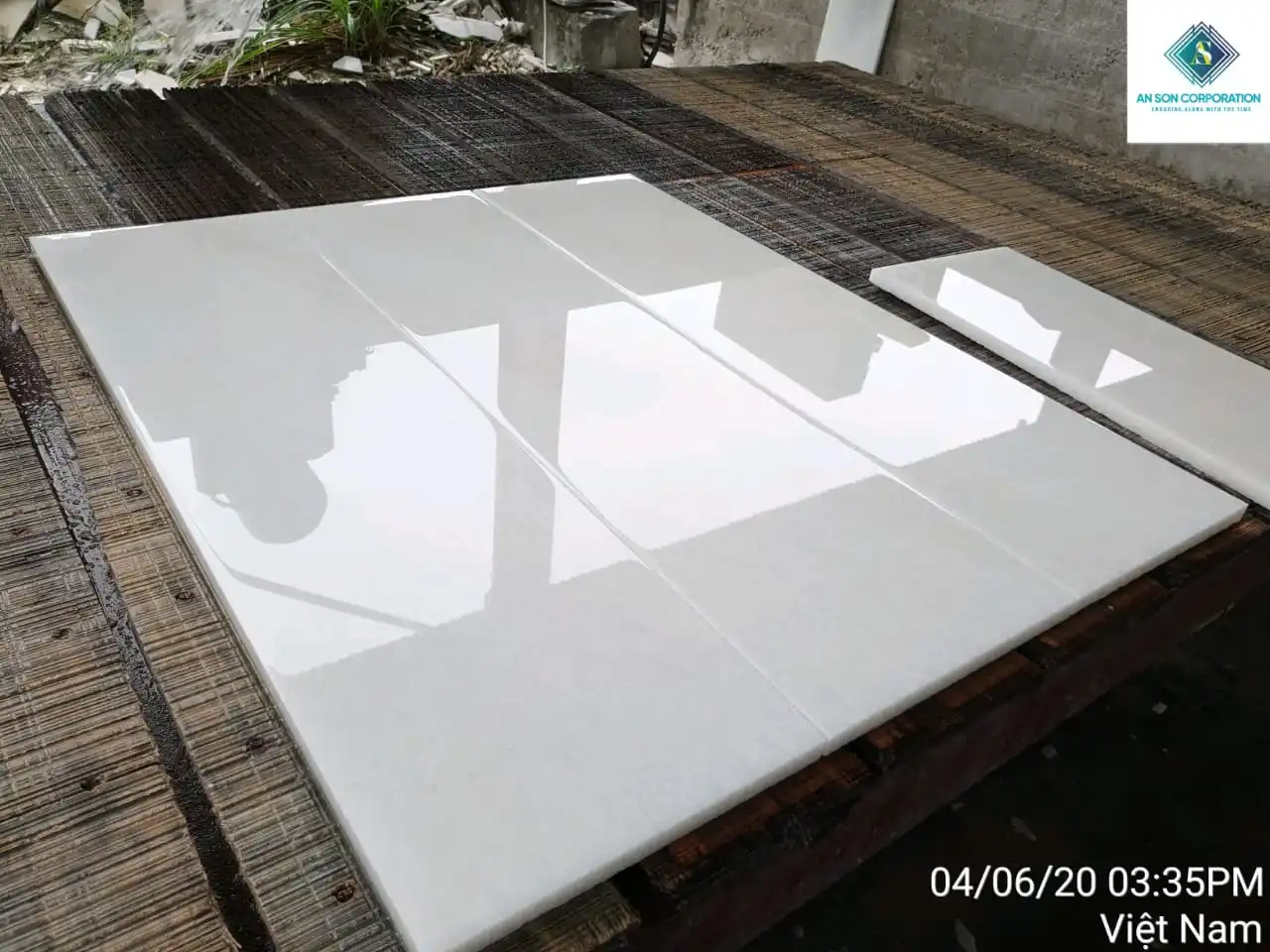 Stairs Marble House Pure White Marble for staircase step riser best quality cheap price from Vietnam factory