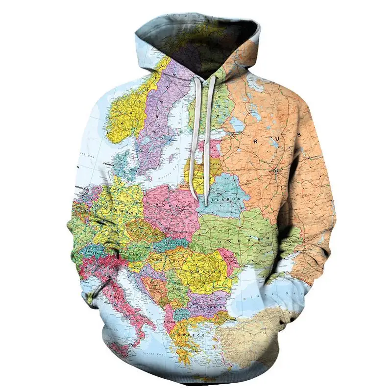2021 Unisex Cotton Printing Thick Plain Custom Oversized French Terry Sweatshirts Embroidered Hoodies Men