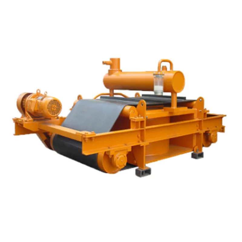 Series RCDF Oil-cooling Self-cleaning belt conveyor Electric Magnetic Iron Separators Mining Machine Iron Ore Magnet Separator