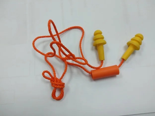 TPR Ear plugs CE ANSI Approved Reusable Earplugs