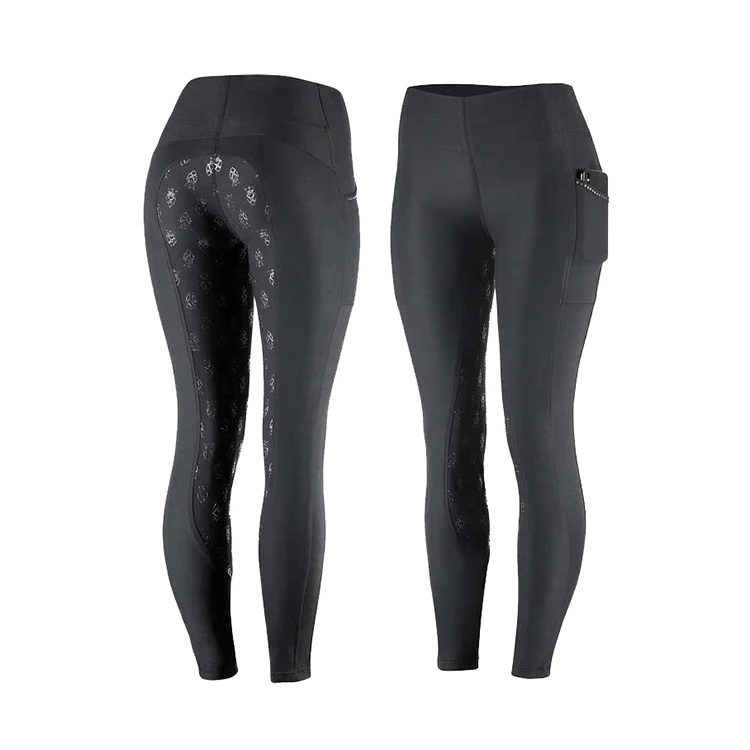 
Pro quality Silicone Breeches Competitive price Ladies Horse Riding Leggings Full Seat Riding Tights 