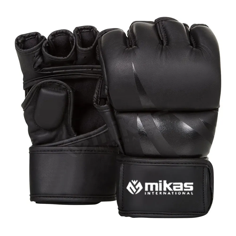 Factory Wholesale PU Leather Custom logo Kick Boxing MMA Gloves Top Selling Product Men Youth MMA Gloves
