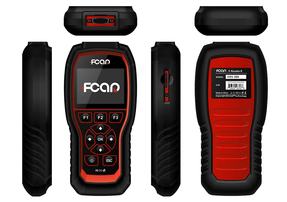  Автомобильный сканер OBDII код redar FCAR HDS 300 для автомобилей автобусов грузовиков дизельных двигателей машин диагностический