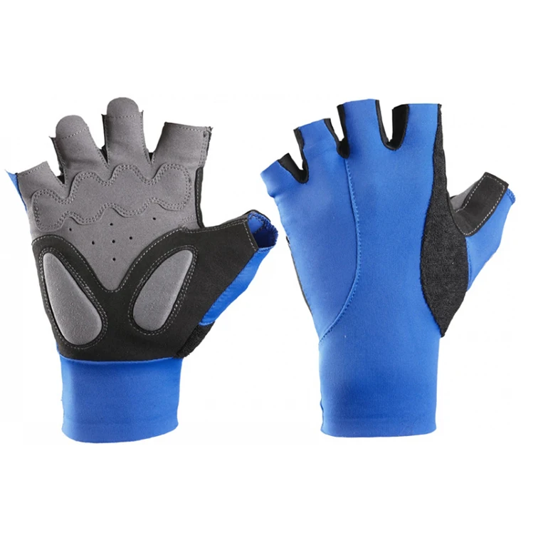 Bike Gloves Pad Shock Absorbing Anti Slip Outdoor Sports Riding Working Half Fingers Cycling Gloves