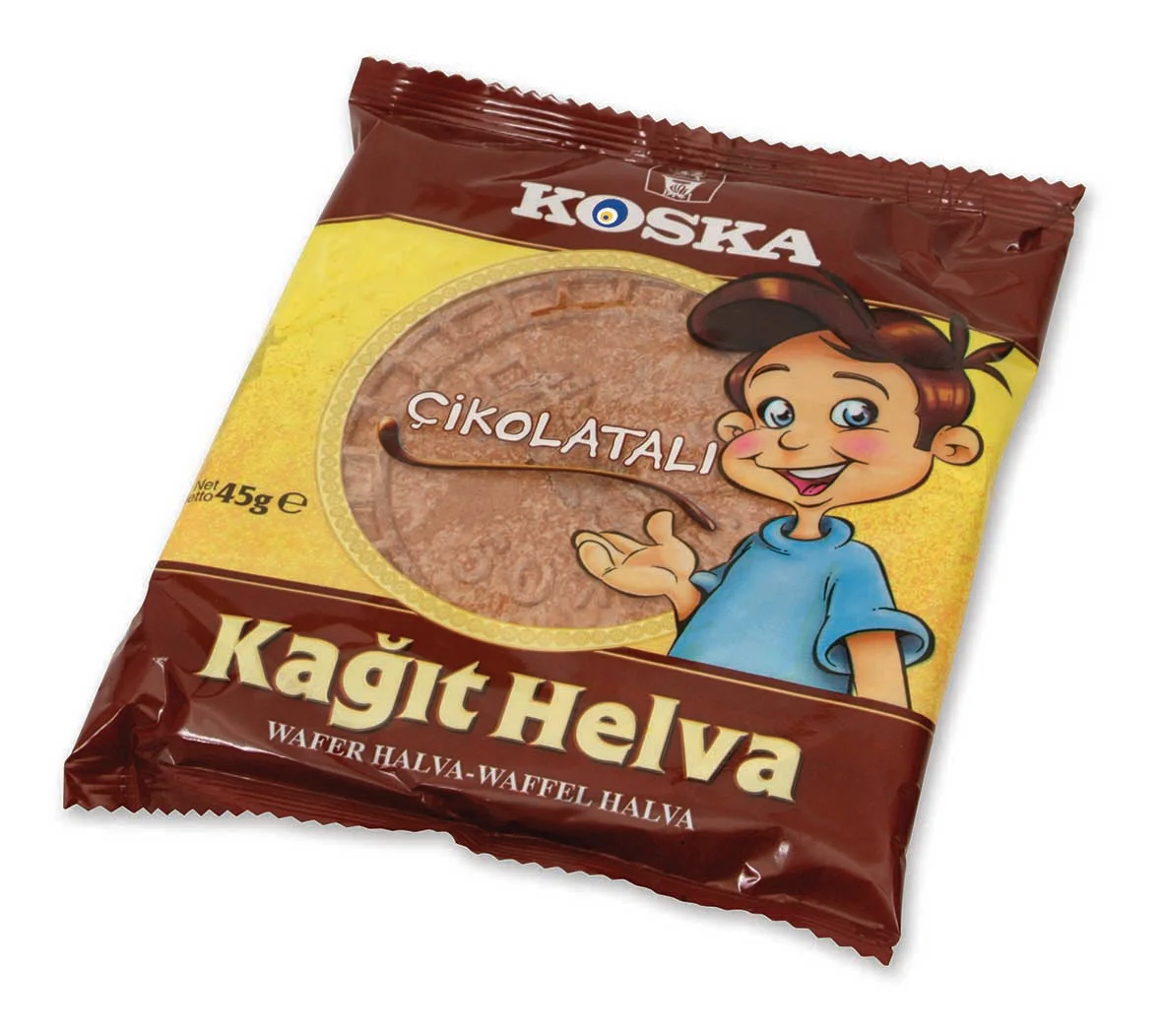 Best Price and High Quality Wholesale Product - 45 g Cocoa Wafer Halva - Wafer Halva