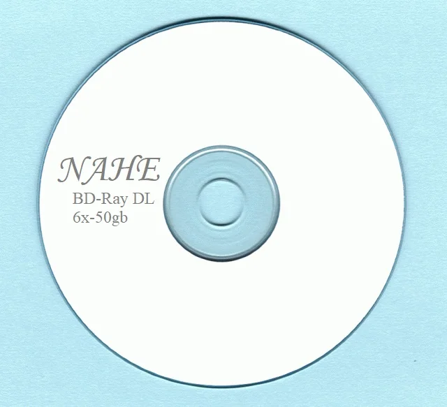 
 Двухслойный Blu-Ray DVD-диск, пустой диск, скорость работы 6x, экран с защитой слоя, 50 шт. коробка для торта  