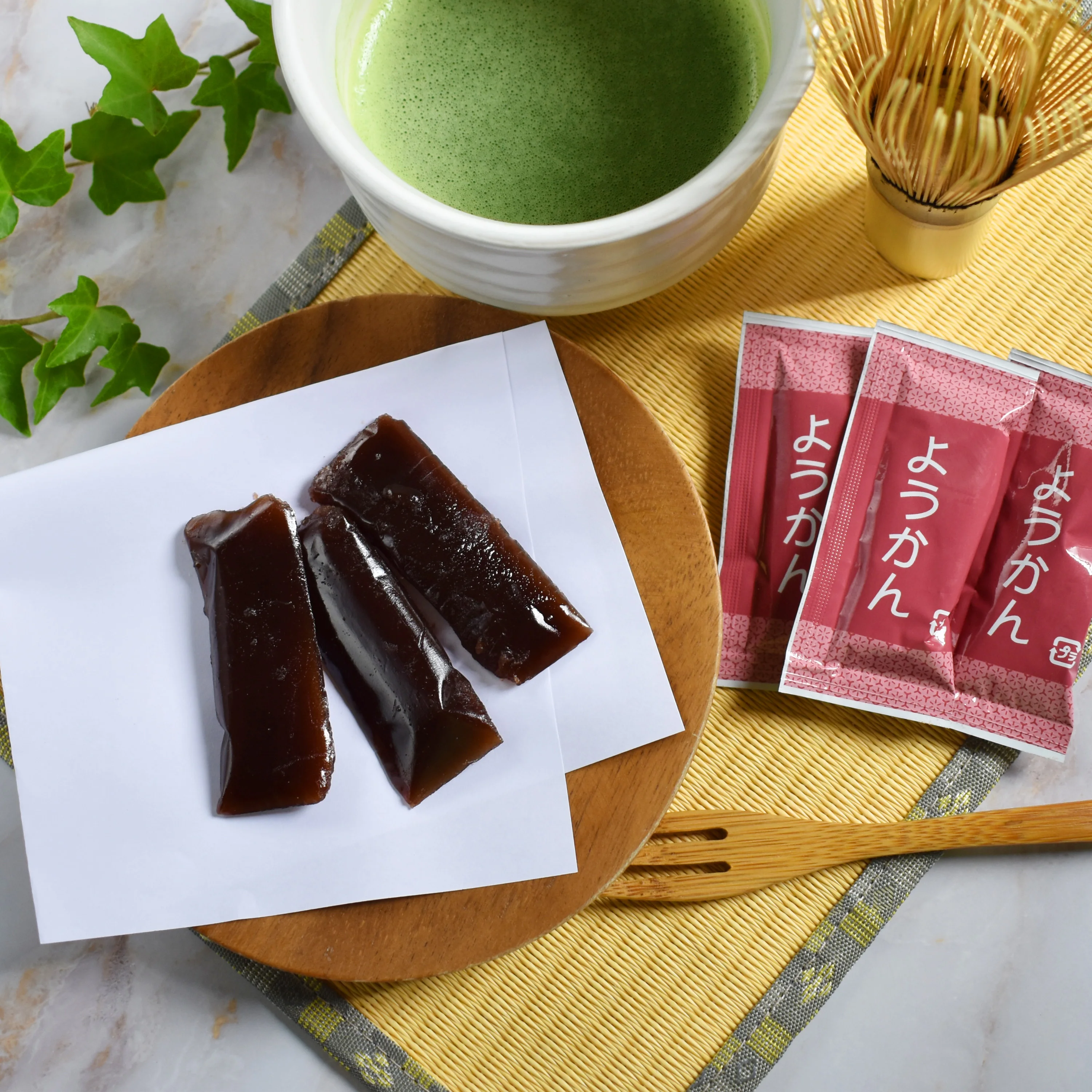Adzuki Bean Jelly Dessert Yokan