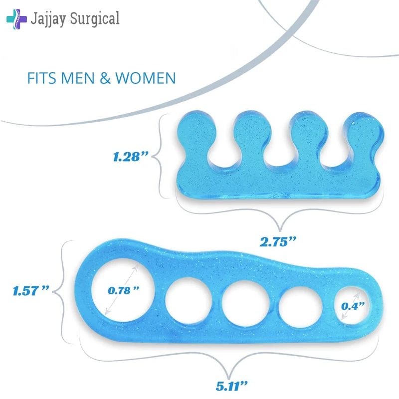 Toe Separators for Overlapping Toes  Bunion Corrector  Hammer Toe Separator