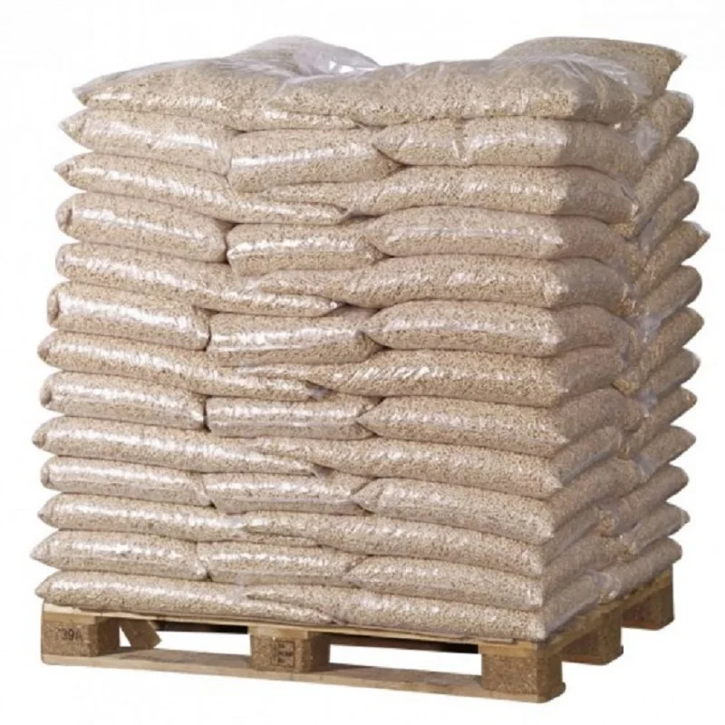 Quality wood pellets EN+A1 6mm, 15kg bags