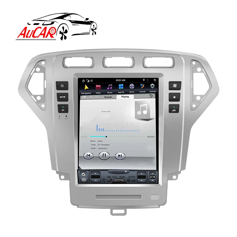 Автомагнитола Aucar для Ford Mandeo MK4 10 4 дюйма Android 9 0 DVD-плеер GPS-навигация автомобилей 2011-2013
