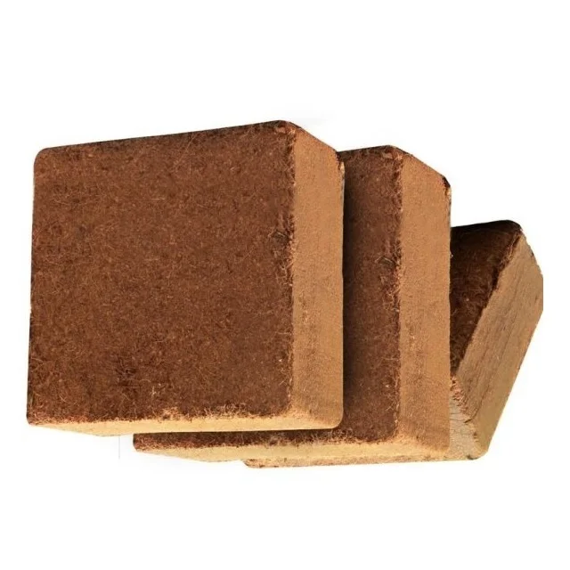 Bulk Coconut pith Coco Peat Coir Blocks from India Bulk Coconut Peat Blocks from India Agricultural cocopeat from India