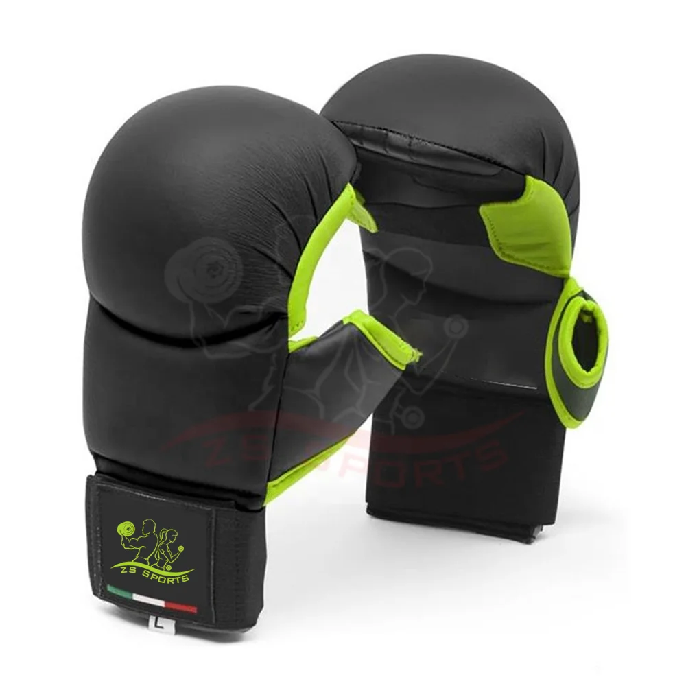 
Online Sale PU Leather Karate Training Mitts In Solid Color 