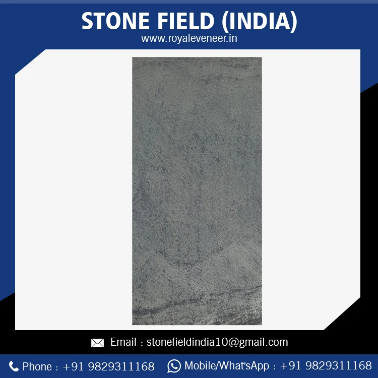 Best Custom Decorative Wall Panels Normal Opaque Steel Grey Stone Veneer Sheets Manufacturer Indian Supplier