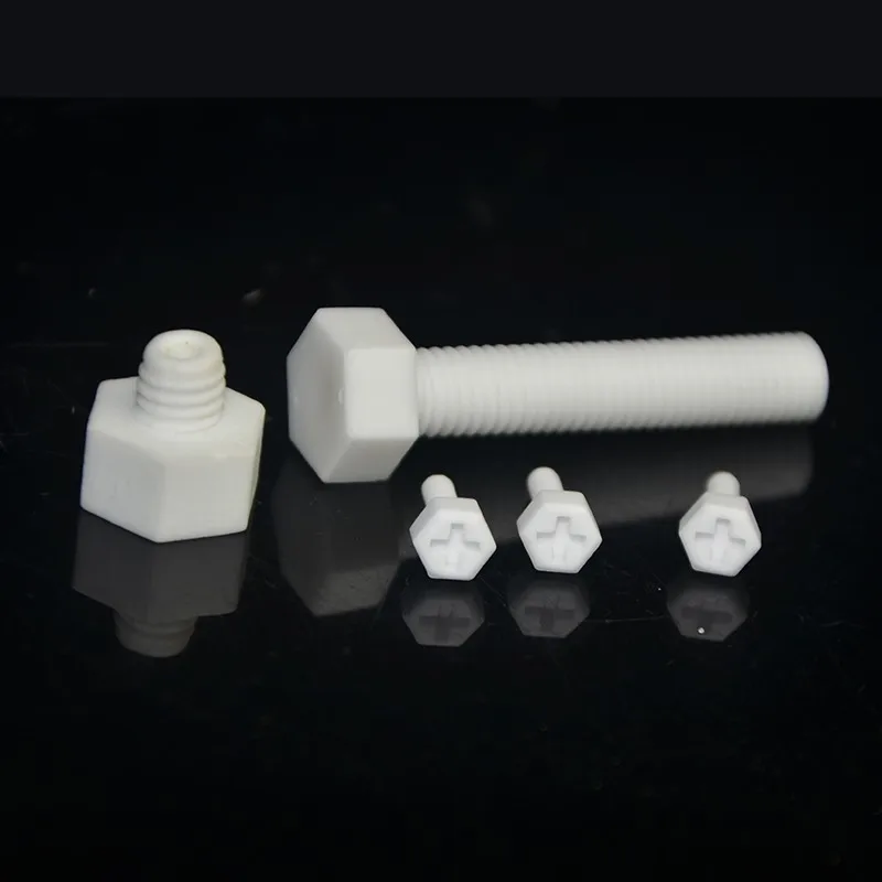 Customized Machining M6 Zirconium Oxide Ceramic Thread Rod