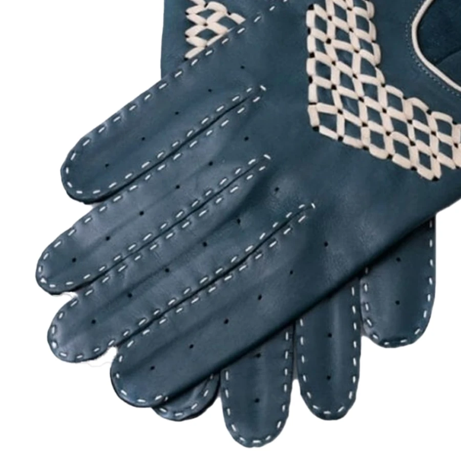 Кожаные Нескользящие перчатки для вождения мужчин и женщин с мягкой текстурой