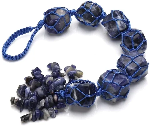 Best Quality Natural Healing Sodalite Crystals Stones Healing Window Car Hanging Ornaments  Buy From AAMEENA AGATE