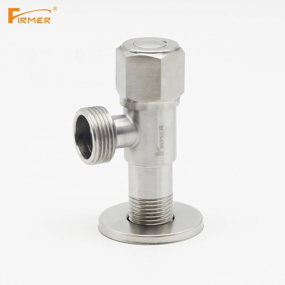 Firmer 304 Stainless Steel Angle Valve Hot Sell 6 Years Quality Guarantee Mixer Water Switch Angle Valve