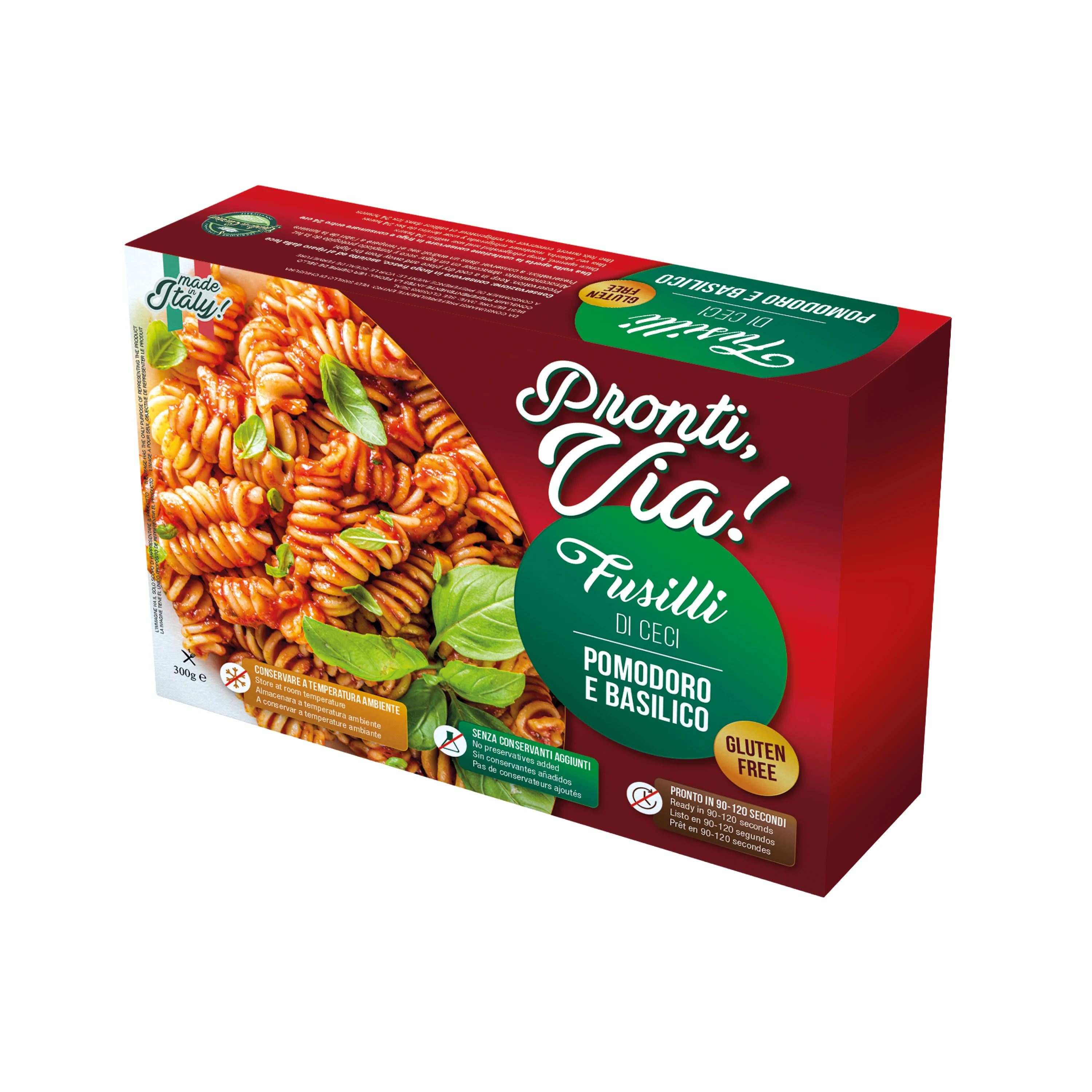 
 Премиум-качество готовой к употреблению поток клейковины количественная Бесплатная макарон 